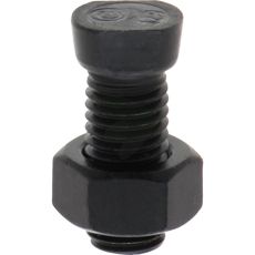 Plogskruer 12x34 med mutter, 25-pakning, perfekt for traktorsystemer.