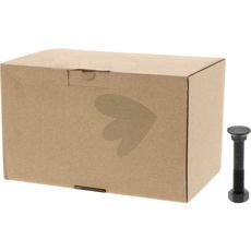 12.9 plogskruer M12x75 med mutter, perfekt for krevende oppgaver.