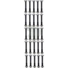 M12x90 plogskruer, perfekt for tøffe miljøer innen bygg og jordbruk.