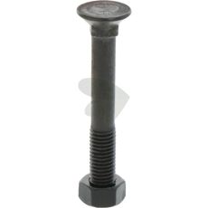 Kraftige M12x90 plogskruer med mutter, ideelle for profesjonelle brukere.