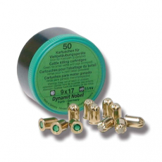 Grønn slaktepatron, ideell for effektiv slakting i landbruk og produksjon.