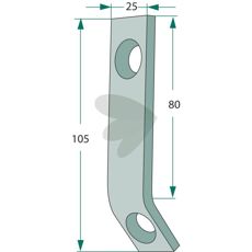 Rydder 83224, ideell for effektiv rydding i skogbruk.