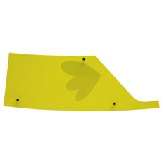 Venstre sliteplate nede, ideell for maskiner innen bygg og jordbruk.