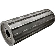 Nedre pressvalse unten, viktig del for effektiv drift av jordbruksmaskiner.