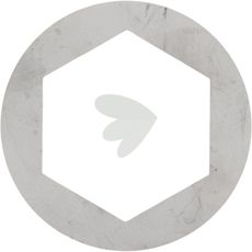 Skive Z63138, sikrer ordentlig utjevning og festing.