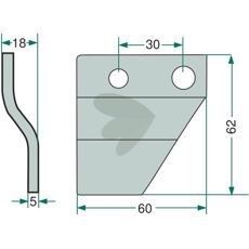 Høyre rydder for enkel og rask rydding av vegetasjon.