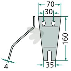 Rydder venstre 72851 for effektiv vedlikehold av omgivelsene.