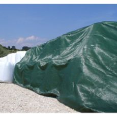 PolyTec beskyttelsesnett for rundballer, 8 x 25 m, beskytter ballene mot skader.