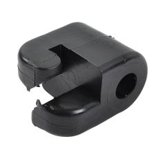 Isolator for 8 mm glassfiberstolpe, pakke med 100 stk for industriell bruk.