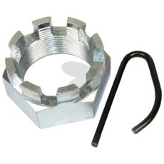 Akselmutter, sterk og pålitelig komponent for maskinvedlikehold.