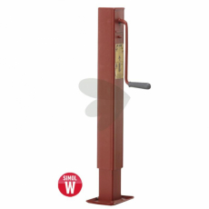 Støtteben for tilhenger 3500kg, Justering 300mm