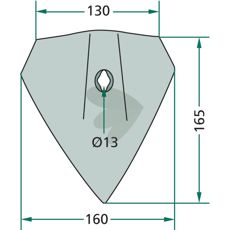 Spiss 79022, perfekt for skjæreverktøy, holdbar og effektiv.