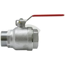 Kran 1 1/4" for smidig tilpasning i større installasjoner.