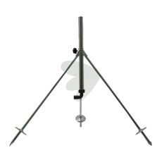 Justerbart sprinklerstativ 1 tomme, høyde 70-107 cm for varierende vanningsbehov.