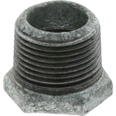 Reduseringsnippel 3/4" x 1/2" for å koble ulike rørdimensjoner.