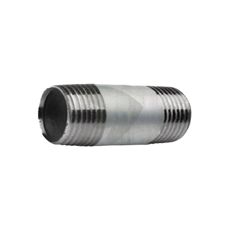 Rørnippel 3/4" x 80mm, robust og pålitelig for ulike rørsystemer.