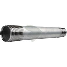 Rørnippel i størrelse 1" med en lengde av 500mm, perfekt for å bygge rørsystemer.