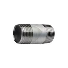 Rørnippel i størrelse 1 1/4" og lengde 60mm, ideell for allsidig installasjon.