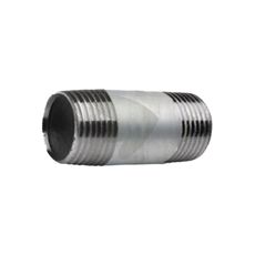 Rørnippel 1 1/4" x 80mm brukes ved rørledninger i ulike applikasjoner.