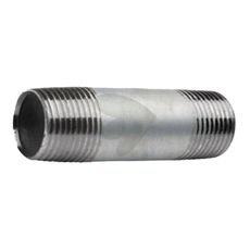 Rørnippel 1 1/4" x 200mm, perfekt for industrielle applikasjoner.