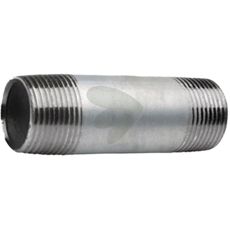 Lang rørnipling 2 1/2" x 300mm, perfekt for utvidelse av rørledninger.