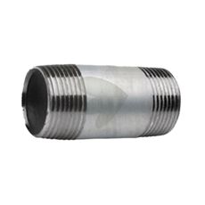 Rørnipling 3" diameter og 120mm lang, egnet for sterke forbindelser.