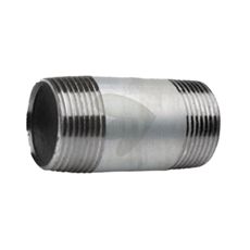 Holdbar rørnipling 4" x 120mm, designet for brede bruksområder.