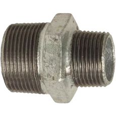 Reduksjonsnipling i størrelsen 1/2" x 3/8" for effektiv tilkobling og strømningskontroll.
