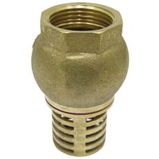 Fotventil 1 1/4" for enkel kontroll av vanntrykk i system uten fjærer.