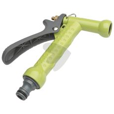 Justerbar sprøytepistol for fleksibel vanning i hagen.