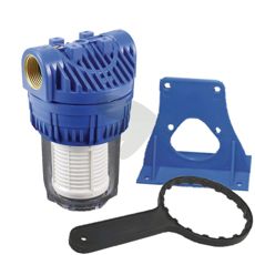 Effektive transparente vannfilterpatroner 5" for renset vann.