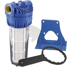 Høykvalitets transparente vannfilterpatroner 10".