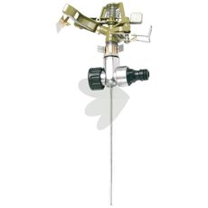 Sprinkler på sinkspett, ideell for stabil montering under vanning.