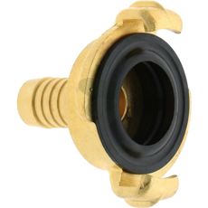 Hurtigkobling med slangenippel 1/2" for effektiv kobling i system.