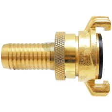 Messing suge-/høytrykkskoblingsmunnstykke 3/4" for holdbar og effektiv bruk.