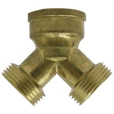 3-veis fordeler uten koblinger, muliggjør enkel vanndistribusjon.