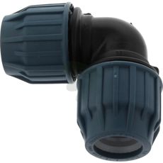 Vinkelrørkobling 32mm, sikker tilkobling for landbruk og bygg.