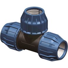 T-rørkobling 90mm for robust og holdbar kobling av store rør.