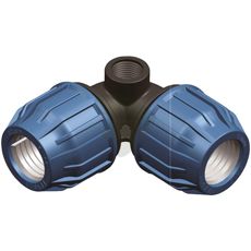 Vinkelrørskobling 25mm, for å enkelt dirigere rørsystem.