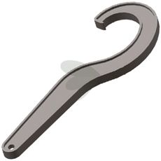 Monteringsnøkkel for enkel installasjon av rørkoblinger.