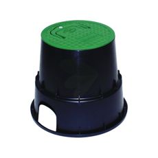 Ventilboks som kontrollerer vannstrøm i vanningssystem, effektiv og pålitelig.