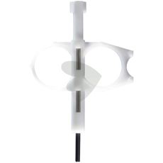 Justeringsverktøy for Pop-Up sprinkler sikrer korrekt spredning av vann.