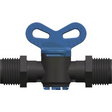 Utløpsventil 3/4" x 3/4" UG for pålitelig vannstrømskontroll.