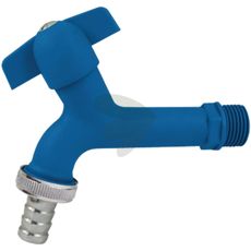 Kompakt utløpsventil 1/2" for effektiv væskehåndtering.