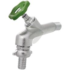 Praktisk utløpsventil 1/2" for optimal strømskontroll.