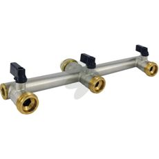 Avstengningsventil 3/4 tomme, ideell for bruk i hydrauliske systemer.