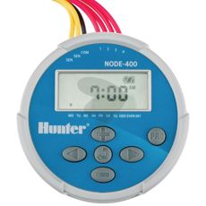 NODE-400 vanningsdatamaskin med 4 soner for smart vanning av grøntområder.