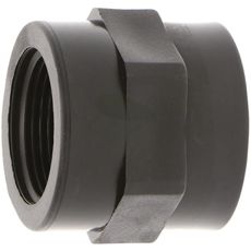 Dobbel hylse 1" for sikre og pålitelige tilkoblinger.