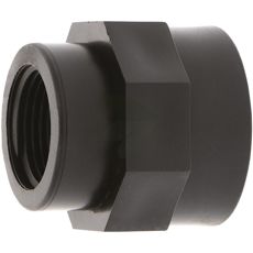 Reduserende hylse 1" x 3/4" for effektiv tilpasning av koblinger.