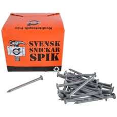 Varmforsinkede isolatorspiker 60x3,4 mm, 195 stk, perfekte for gjerder.